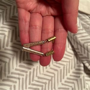 Versace design hanging earrings